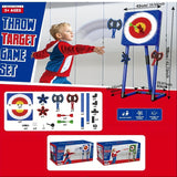 NNETM Throwing Spinning Axe Dart Target Outdoor Toy Set