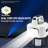 NNETM Solar Powered Portable Camping Light with Mobile Charger