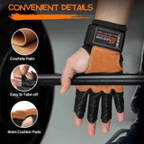 NNETM Deadlift Assist Strap Gloves
