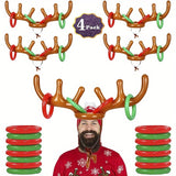 Inflatable Antler Ring Toss Game 2-Set PVC Party Game