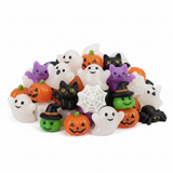 30-Piece Halloween Mini Mochi Squishy Soft Squeeze Fidget Toy Set