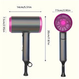 NNETM Hair Dryer with High Power Foldable Travel (1800W)