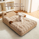NNETM Soft Indoor Pet Couch for Dogs and Cats