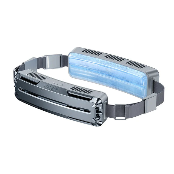 NNEOBA Smart Portable Ice Belt Fan USB Cooling Summer Fan
