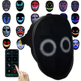 Face Transforming LED Mask with 115 Pre-Installed Patterns