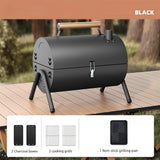 NNETM Double-Sided Charcoal Grill with Lid