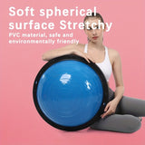 NNETM Flameproof Thickened Balance Ball for Adults(Blue)