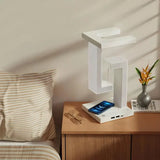 NNETM Floating Desk Lamp With Wireless Charging And USB Output Port
