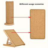 NNETM Sturdy Sisal Cat Scratcher Sofa-Safe Design for Cats