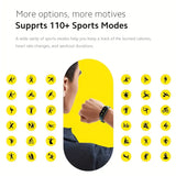 NNETM Smart Band Black - Fitness Tracker with Social Media Notifications