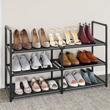 NNETM Keep your entryway tidy and stylish with our 3-Tier Shoe Rack