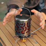 NNETM Portable Mini Heater with Handle Top-Cover