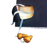 NNEDSZ Bed Head Double Size French Provincial Headboard Upholsterd Fabric Charcoal