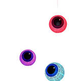NNETM Haunting Hues: Inflatable Ghost Eyeball with Color-Changing LED
