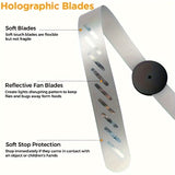 NNETM Insect Control Retractable Fly Fan