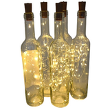 NNEOBA NBNEOBA 20 LED Wine Bottle Lights with Cork, 2M Cork Lights Fairy Mini String Lights for Liquor Bottles Crafts Party Wedding Decoration