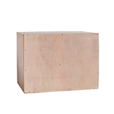 NNETM Timeless Elegance: 3-Layer Vintage Wooden Desktop Organizer