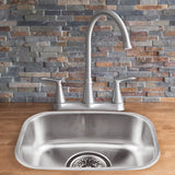 Kitchen Sink Stainless Steel Under/Topmount-1919892906299232263