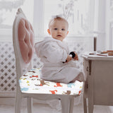 Kid Chair Cushion High Seat Pad Baby Beige-1910113090268172295