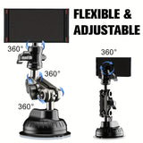 NNETM Universal Car Phone & Tablet Mount with Suction Cup Arm