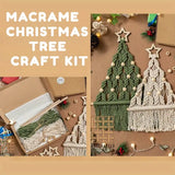 NNETM Twinkling Tidings: Pair of Woven Christmas Trees