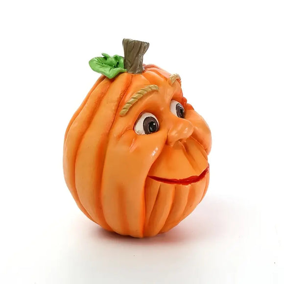 NNETM Ghoulishly Glamorous Pumpkin Resin Art