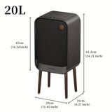 NNETM Intelligent Infrared Sensor Trash Can