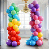 1 Set, Balloon Column Stand Kit, Adjustable Balloon Tower Pillar with Reusable Metal Telescopic Design, Suitable for Party Decoration, Applicable to Birthday Parties, Event Decorations, Holiday Parties, Weddings, Etc. for Christmas, Halloween