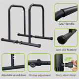 NNETM 2pcs Multifunctional Heavy-Duty Pull-Up Stand - Single and Parallel Bars