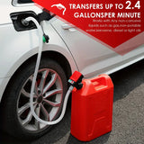 NNETM Portable Battery-Powered Fuel Pump Nozzle Series - Red