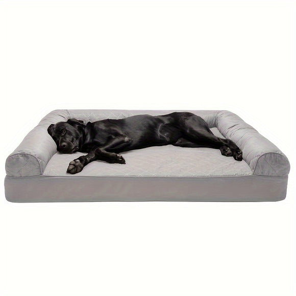 NNETM Sofa-Style Dog Bed for All Breeds