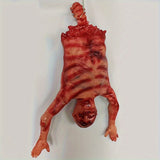 NNETM Half Body Latex Squeaky Skeleton - Hanging Decoration
