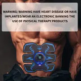 NNETM Rechargeable Remote Control Abdominal Muscle Toner, Muscle Trainer, Body Muscle Stimulator EMS Massager- Tone Your Abs, Hips, And Buttocks At Home