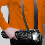 NNETM Camping Flashlight Long Range LED Rechargeable