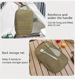NNETM Camping Cookware Set with Silicone Bag (10-Piece)