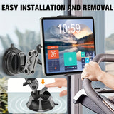 NNETM Universal Car Phone & Tablet Mount with Suction Cup Arm