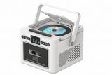 Portable CD Player Boombox with Radio and Tape Recorder