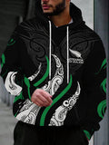 NNETM Maori Totem Pattern Athletic Hoodie
