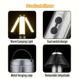NNETM 2-in-1 LED Camping Light – Extendable Stand Flashlight with 270° Adjustable Beam