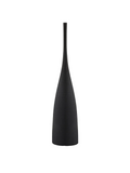 NNEOBA Zen Harmony: Handmade Minimalist Ceramic Vase - Black, 46cm