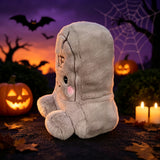 18CM Tombstone Design Plush Toy Creepy Horror Doll