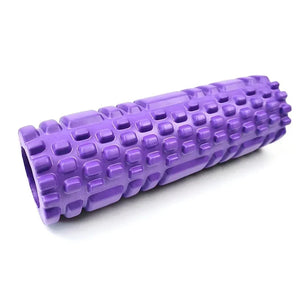 NNETM Yoga Foam Roller Pilates Back Massage Brick (Purple)
