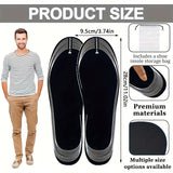 USB Heated Insoles with Overheat Protection & Storage Bag