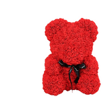 NNEOBA Red 25cm Teddy Rose Bear with Light-Up Box - Symbol of Eternal Love