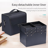 NNETM Professional Makeup Storage Train Case