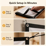 4K Ultra HD Foldable Portable Projector Screen