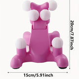 NNETM Home Cervical Compression Manual Massager(Pink)