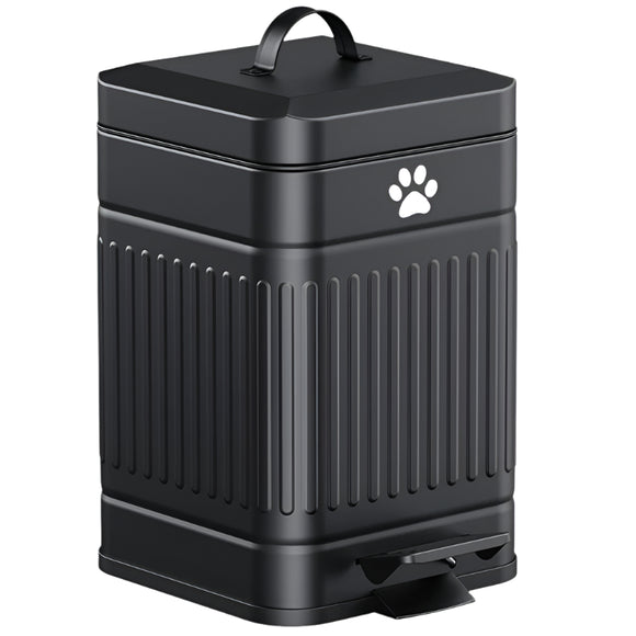 NNETM Dog Waste Bin with Pedal Lid
