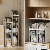 NNETM Transform Your Bathroom into a Haven of Order with Our Storage Shelf