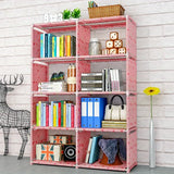 NNETM Discover the perfect blend of form and function in this double-grid bookshelf